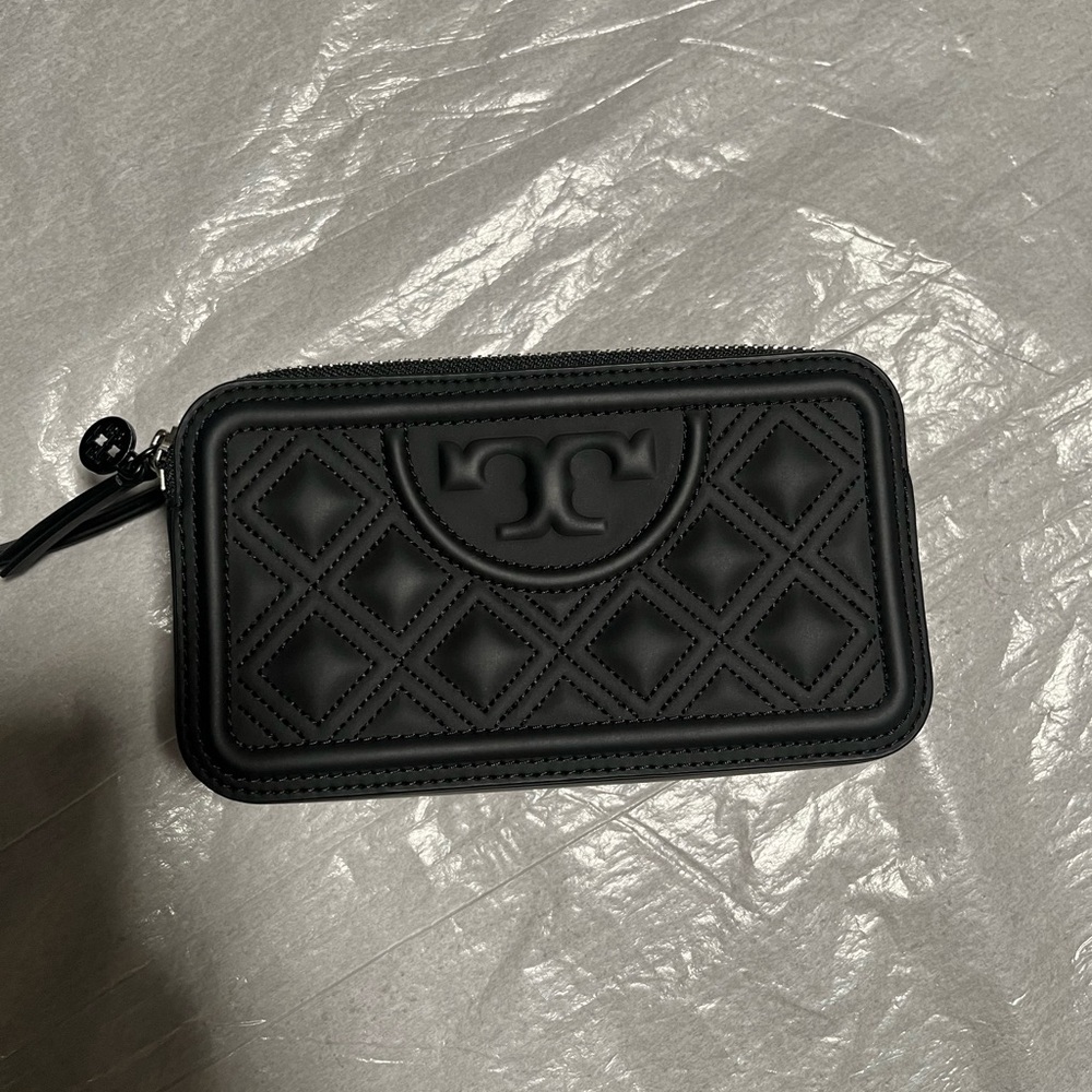 Tory Burch Matte Fleming Double Zip